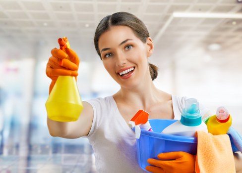 Steam carpet cleaning equipment in a Primrose Hill home
