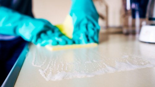 Waste separation and recycling materials for local carpet cleaning operations